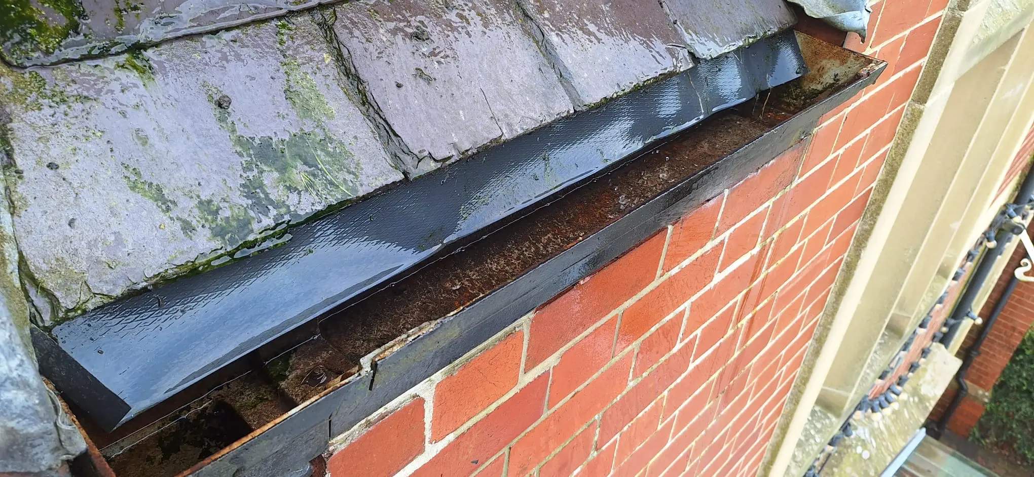 After gutter clearance