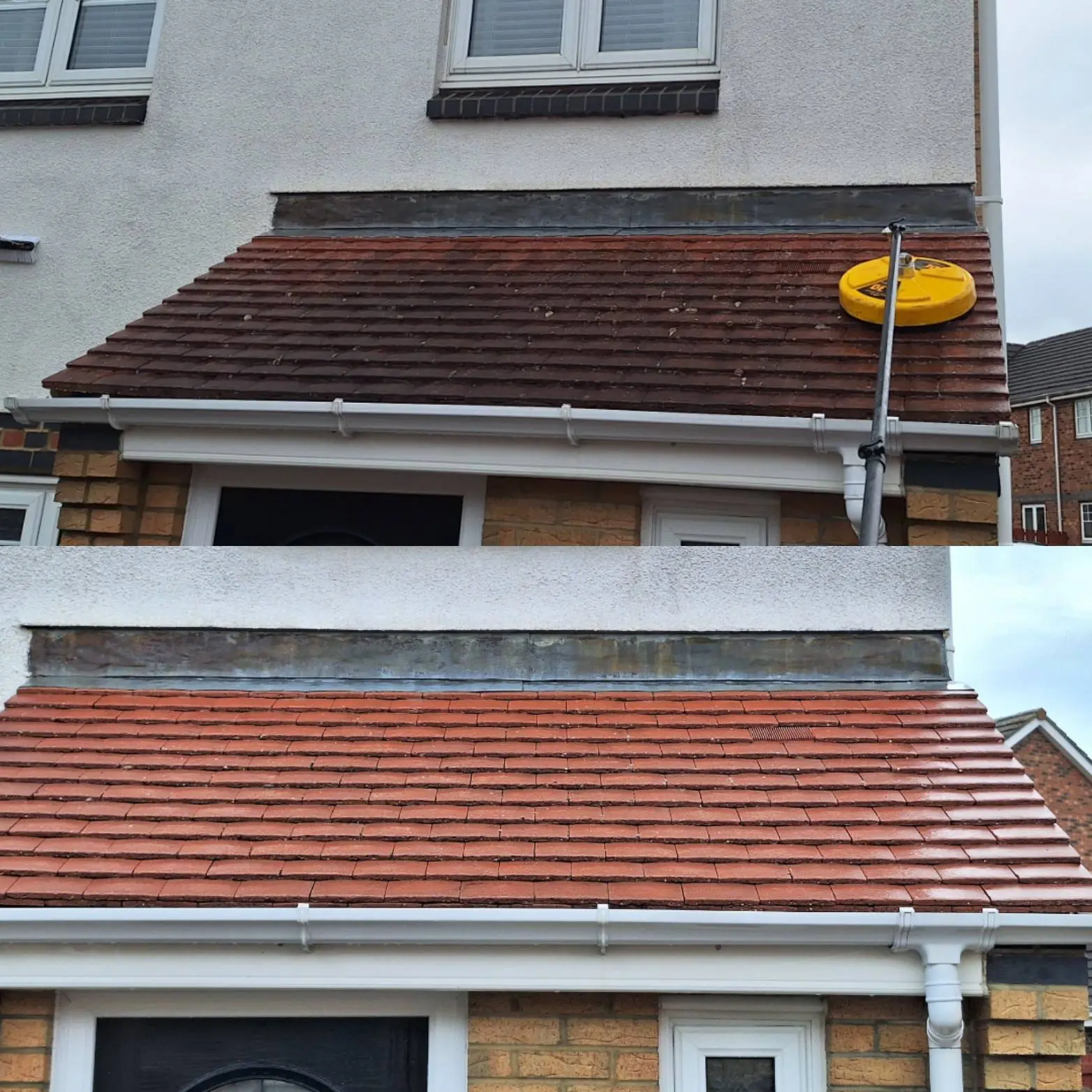 Williams exterior cleaning in action