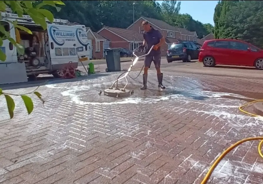 Pressure washing service image